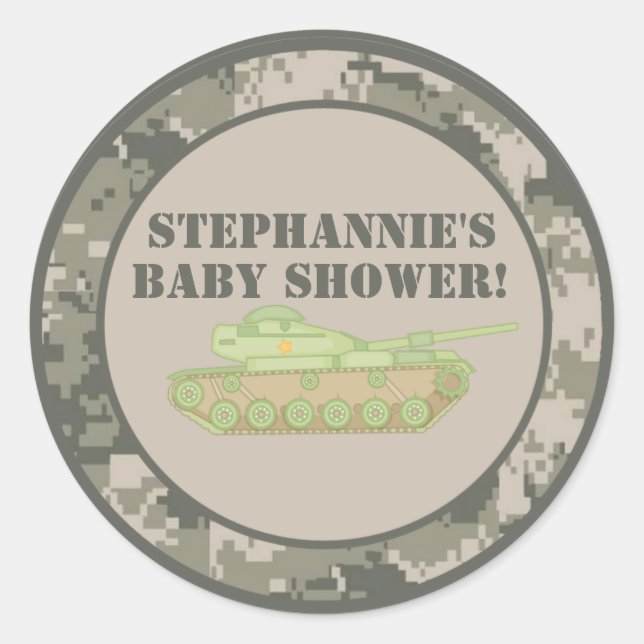 6 - 3" Bevorzuge Stickers ARMY ACU Camoflauge Digi (Vorderseite)