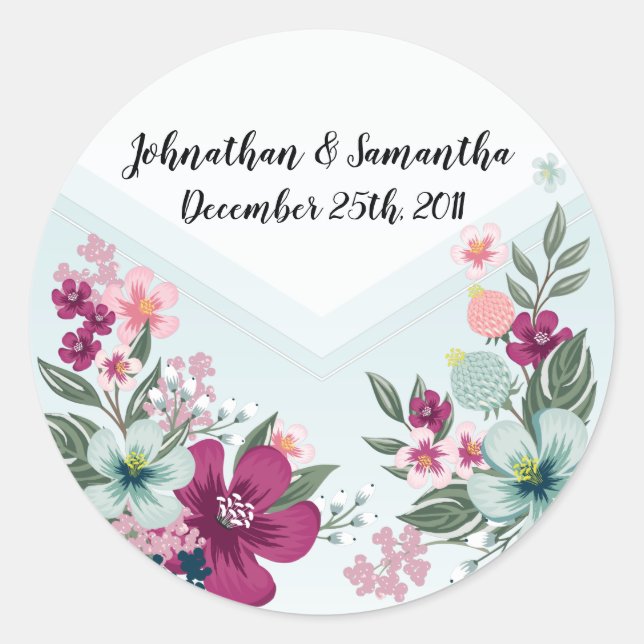 6 - 3" Bevorzugen Sie Stickers Tropical Blume auf  (Vorderseite)