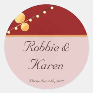 6 - 3" Bevorzugen Sticker Moderne Papierlaternen a