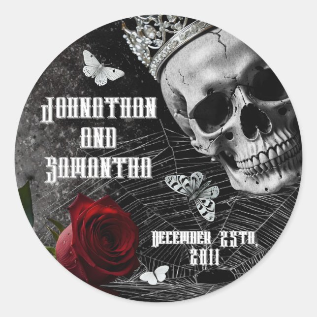 6 - 3" Bevorzugung Stickers Haunting Adeline Zade  (Vorderseite)