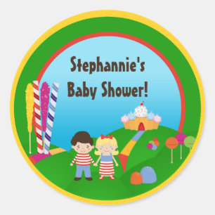 6 - 3" Favoriser Stickers Candy Land Crème glacée