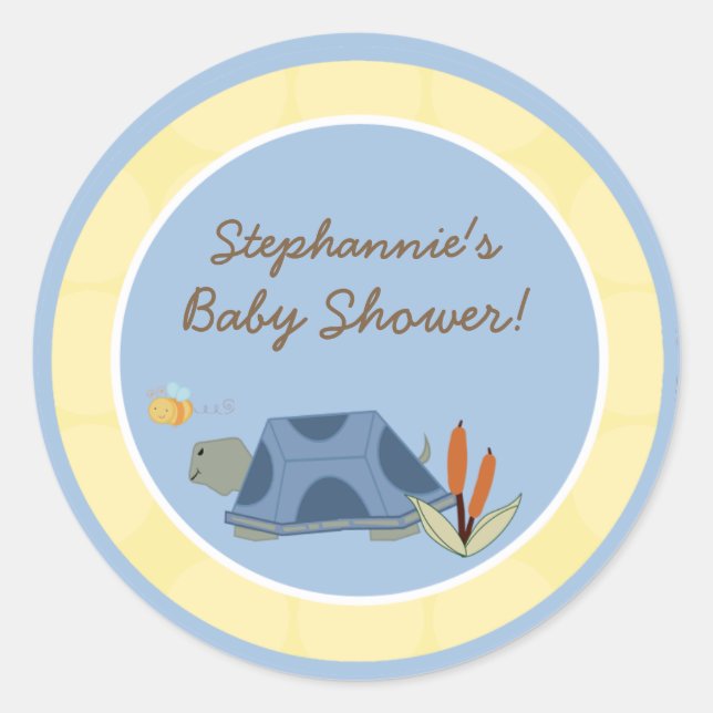 6 - 3" Favoriser Stickers Leap Tortue-grenouille A (Devant)