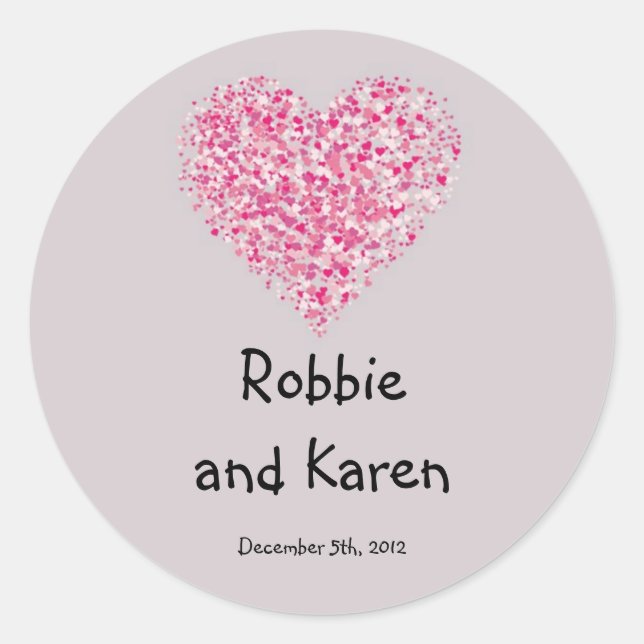 6 - 3" Favoriser Stickers Pétales Floraux Rose Ro (Devant)