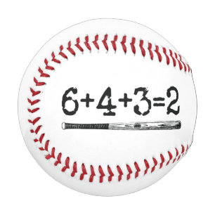 6+4+3=2 Baseball-Doppelspielzahl Baseman Baseball