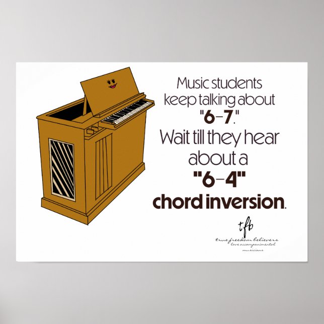 6-4 Chord Inversion Poster (Vorne)