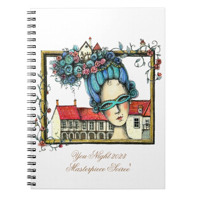 6,5" x 8,75" Notebook Notizblock (Vorderseite)