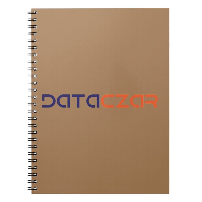 6,5" x 8,75" SpiralNotebook Notizblock (Vorderseite)