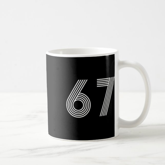6-67 Minimalist Design _2  Kaffeetasse (Rechts)