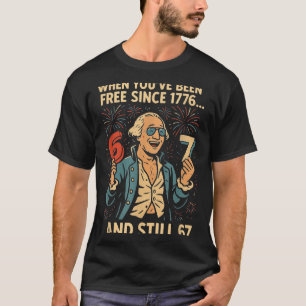 6-7 7-6 George Washington Meme Lustig 67 Design T-Shirt
