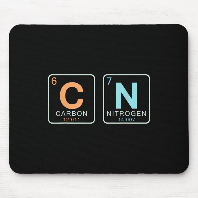 6 7 Brainrot 67 Meme Wissenschaft Periodensystem V Mousepad (Vorne)
