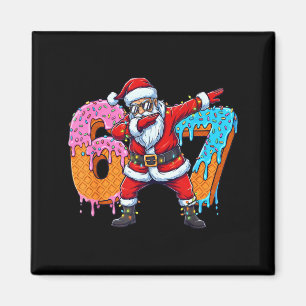 6 7 Eis-Drip-Santa Sechs Sieben Meme Kinder 67 Ch Magnet