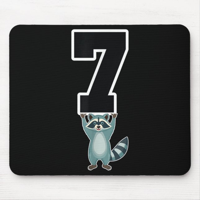 6 7 Funny Matching Teachers Halloween Kostüm Racc Mousepad (Vorne)