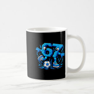 6 7 Fußball Kick Italien Brainrot Lustiger Fußball Kaffeetasse