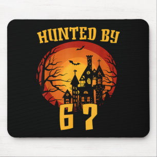 6 7 halloween 67 meme sechs sieben heimgesucht gen mousepad