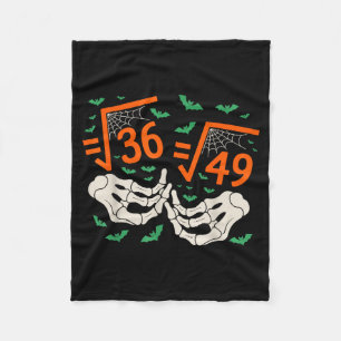 6 7 Halloween Mathe Quadratwurzel 67 Meme Gen Alph Fleecedecke