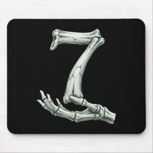 6 7 Halloween-Skelett Lustig 67 Meme Gen Alpha Sec Mousepad