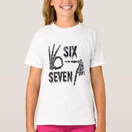 6 7 Halloween T-Shirt für Kinder