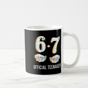6+7 Jahre alte Jungen Mädchen Teenager 13. Geburts Kaffeetasse