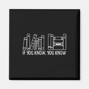 6 7 Lustige Wenn du weißt, dass du weißt Bücher Se Magnet