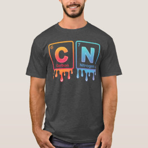 6 7 Lustiger Wissenschaft Chemie Lehrer Periodensy T-Shirt