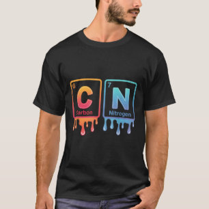 6 7 Lustiger Wissenschaft Chemie Lehrer Periodensy T-Shirt