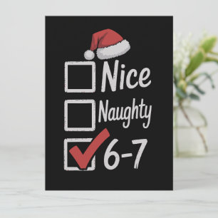 6-7 Meme Nett Unartig 67 Weihnachten Brain Rot Lus