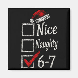 6-7 Meme Schön Böse 67 Weihnachten Gehirn Fäule Lu Magnet