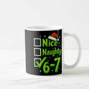 6-7 Meme Schön Unanständig 67 Weihnachten Gehirn F Kaffeetasse