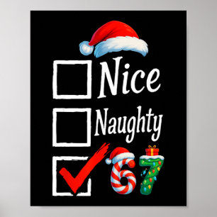 6 7 Meme Schön Unanständig 67 Weihnachten Gehirn F Poster