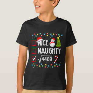 6-7 Meme Schön Unartig 67 Weihnachten Gehirn Fäuln T-Shirt