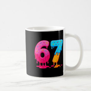 6 7 Meme Six Seven Eis Drip Kaffeetasse