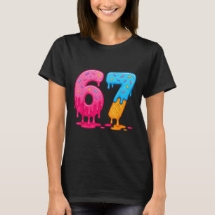6 7 Meme Six Seven Eis Drip T-Shirt