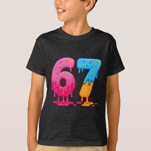 6 7 Meme Six Seven Eis Drip T-Shirt
