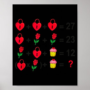 6 7 Meme Six Seven Valentinstag 67 Rechne Nach T Poster