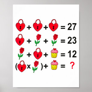 6 7 Meme Six Seven Valentinstag 67 Rechne Nach T Poster