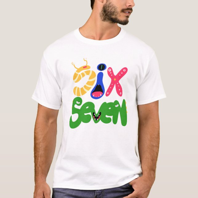 6 7 Monster T-Shirt (Vorderseite)