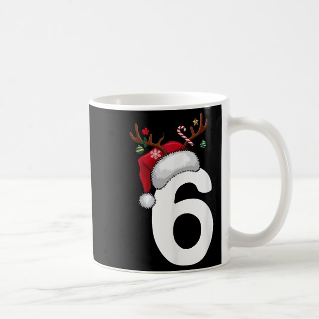 6 7 Six Seven Gen Z Alpha Holiday Couples Merry Ch Kaffeetasse (Rechts)