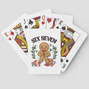 6 7 Six Seven Hand Gen Z Alpha Lebkuchen Meme  Spielkarten