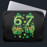 6 7 St Patricks Day Laptopschutzhülle<br><div class="desc">6 7 St Patricks Day</div>