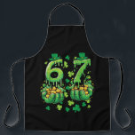 6 7 St Patricks Day Schürze<br><div class="desc">6 7 St Patricks Day</div>