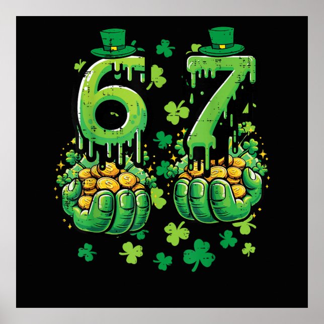 6 7 St Patricks Tag Poster (Vorne)