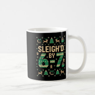 6-7 Weihnachten hässlicher Pullover Sechs Sieben X Kaffeetasse
