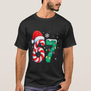 6 7 Weihnachten Lustig Sechs Sieben 67 Meme Männer T-Shirt
