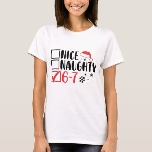 „6 7“ Weihnachts-Checkliste: T-Shirt
