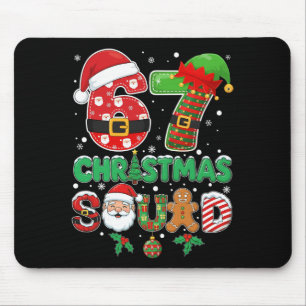 6-7 Weihnachtstrupp Lustig 67 Sechs Sieben Meme We Mousepad