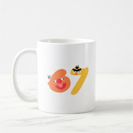 6-7 Zahlen-Muppets Kaffeetasse