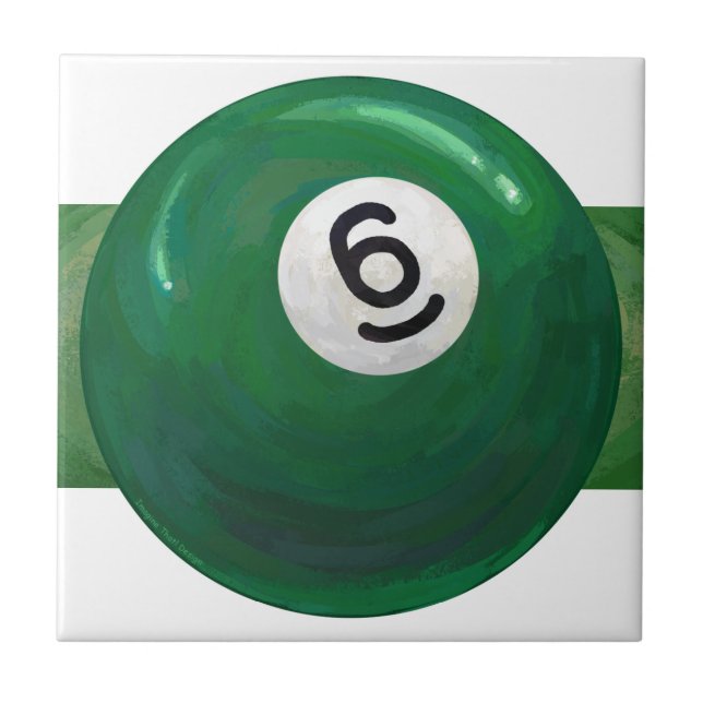 6 Ball Fliese (Vorderseite)