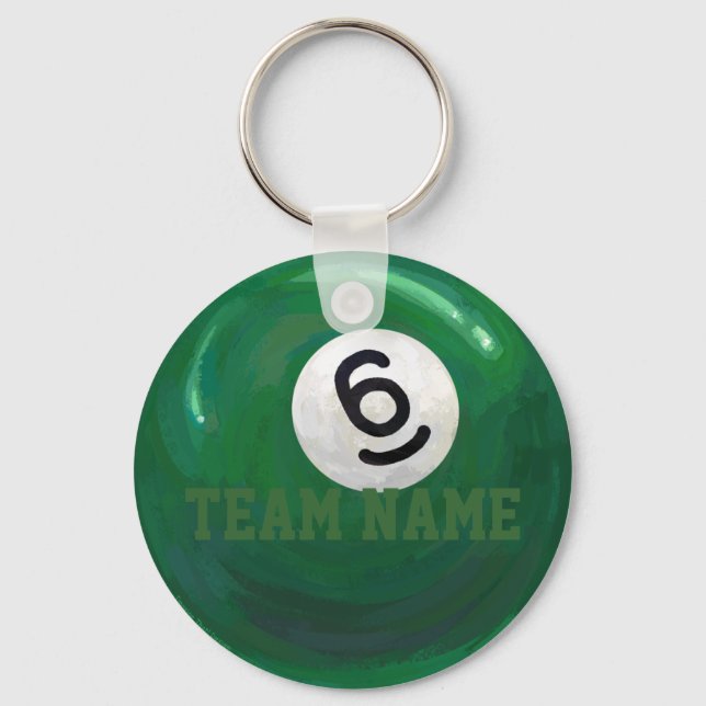 6 Ball Schlüsselanhänger (Vorderseite)