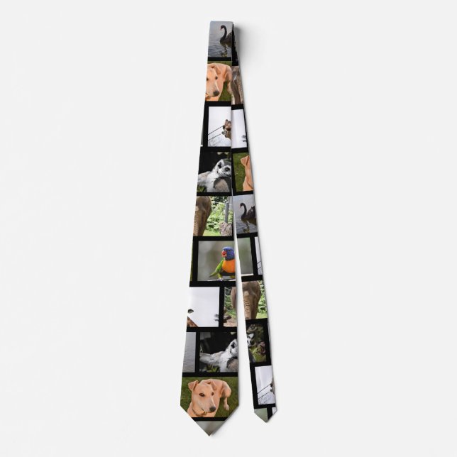 6 Bilder laden Ihr eigenes Foto doppelseitig hoch Krawatte (Vorderseite)