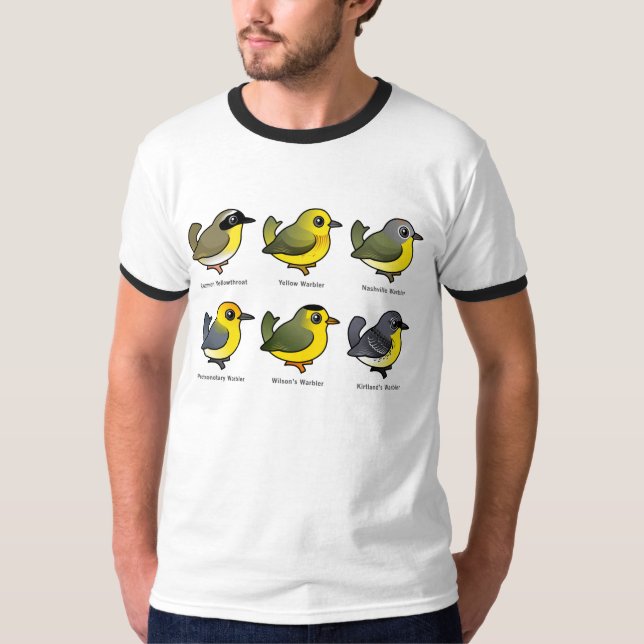 6 Birdorable Trällerer T-Shirt (Vorderseite)